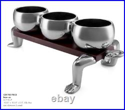 SIGNED CARROL BOYES 4 PIECE dining or coffee table set BEAR UP South Africa