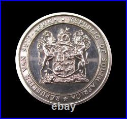 SOUTH AFRICA 1954-1961 FORMATION OF THE UNION 3 x SILVER MEDAL SET CASED