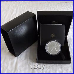 SOUTH AFRICA 2017 1oz. 999 FINE SILVER PROOF KRUGERRAND boxed/coa
