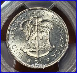 SOUTH AFRICA 2 Shillings 1952 PCGS PR 64