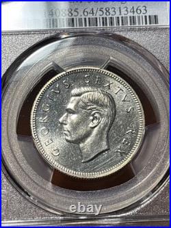 SOUTH AFRICA 2 Shillings 1952 PCGS PR 64