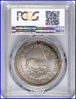 SOUTH AFRICA 5 Shillings 1948 PCGS PROOFLIKE-67 Gold Shield Free Shipping