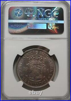 SOUTH AFRICA Britain 2 1/2 shillings 1936 NGC AU 55 About UNC George V Silver