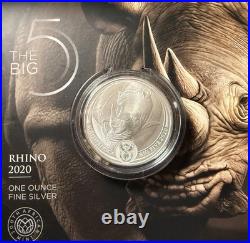 S. Africa Big Five 1 oz Silver Proof (African Mint) complete series 1,2 and 3 S. Africa Big Five 1 oz Silver Proof (African Mint) complete series 1,2 and 3