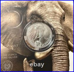 S. Africa Big Five 1 oz Silver Proof (African Mint) complete series 1,2 and 3