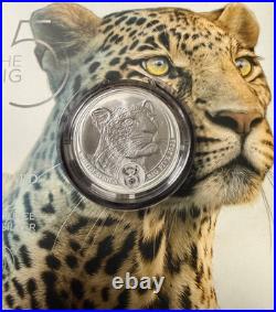 S. Africa Big Five 1 oz Silver Proof (African Mint) complete series 1,2 and 3