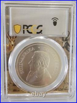 Silver 2025 South Africa Krugerrand 1 oz Rand PCGS MS 69