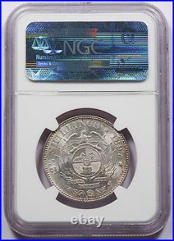 South Africa 1897 2 1/2 2.5 Shillings Silver Coin NGC MS62 Uncirculated