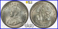 South Africa, 1936 George V Shilling. PCGS MS 63. 693,000 Mintage