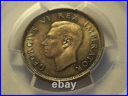 South Africa, 1937 George VI Shilling. PCGS MS 65. 1,194,000 Mintage