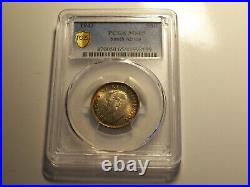 South Africa, 1943 George VI Shilling. PCGS MS 65. 4,187,999 Mintage