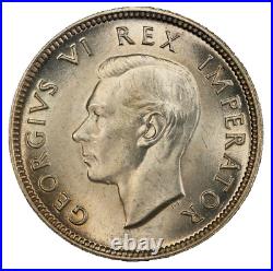 South Africa, 1943 George VI Shilling. PCGS MS 66. 4,187,999 Mintage