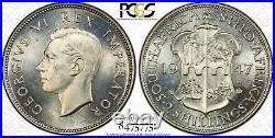 South Africa, 1947 George VI 2 Shillings. PCGS PR 65. 2,600 Mintage