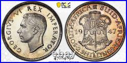 South Africa, 1947 George VI 2 Shillings. PCGS PR 66. 2,600 Mintage