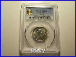 South Africa 1947 George VI Shilling PCGS PR 66. 2,600 Mintage