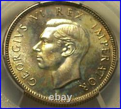 South Africa, 1947 George VI Shilling. PCGS PR 66. 2,600 Mintage