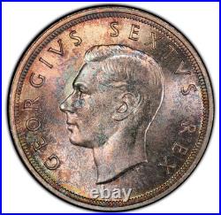 South Africa 1948 George VI Prooflike 5 Shillings PCGS PL67 Stunning