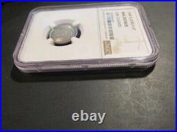 South Africa 1949 6 Pence NGC Graded Silver unc Coin