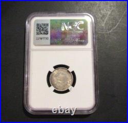 South Africa 1949 6 Pence Six Pence Graded NGC Silver uncirculated Details Coin