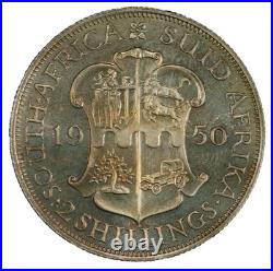 South Africa, 1950 George VI 2 Shillings. PCGS PR 66. 500 Proof Mintage