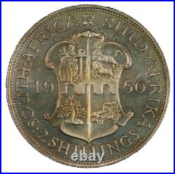 South Africa, 1950 George VI 2 Shillings. PCGS PR 66. 500 Proof Mintage