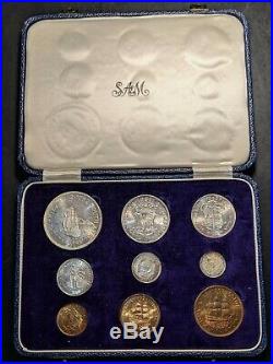 South Africa 1952 9-Coin Proof Set PS25