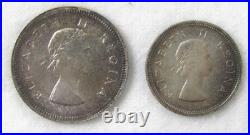 South Africa 1954 7 Coin Partial Proof Set Beautiful Toning
