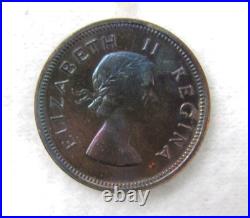 South Africa 1954 7 Coin Partial Proof Set Beautiful Toning