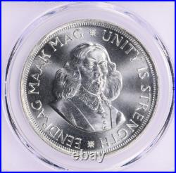 South Africa 1961 Silver 50 Cents KM-62 PCGS PL-67