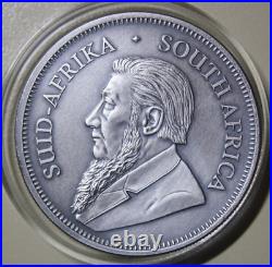 South Africa 1 Rand Krugerrand 2021 Silver 1 Oz #F5969 Magic Flame Only 250