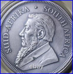 South Africa 1 Rand Krugerrand 2021 Silver 1 Oz #F5969 Magic Flame Only 250