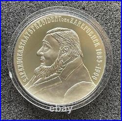 South Africa 2004 Paul Kruger. 925 Silver 1 Oz Round. TM827