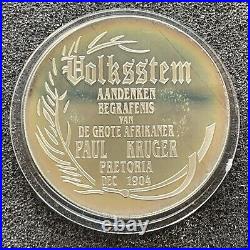 South Africa 2004 Paul Kruger. 925 Silver 1 Oz Round. TM827
