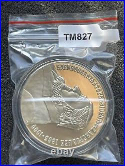 South Africa 2004 Paul Kruger. 925 Silver 1 Oz Round. TM827