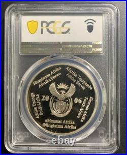 South Africa 2006 2 Rand / Secretary Birds / Km374 / PCGS PR69DCAM/ Outstanding