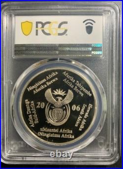 South Africa 2006 2 Rand / Secretary Birds / Km374 / PCGS PR69DCAM/ Outstanding