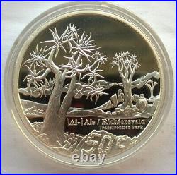 South Africa 2008 Richtersveld Park 50 Cents 2.26oz Silver Coin, Proof