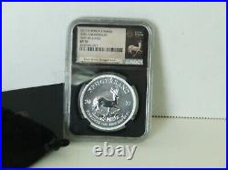 South Africa 2017 1Oz Silver Krugerrand Coin SP-70 #4539382-057