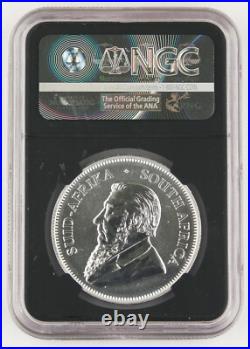South Africa 2017 Krugerrand 50 Anniversary 1 Oz Silver Coin NGC SP70 First Day