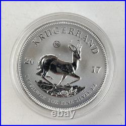South Africa 2017 Silver Krugerrand 1ox Fine Silver