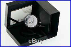 South Africa 2018 1 Rand Krugerrand 1oz. Silver Proof Coin Coa Box