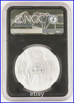 South Africa 2019 5 Rand Big 5 Elephant 1 Oz Silver Coin NGC MS69 Series 1 FDOI