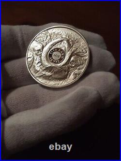 South Africa 2021 Big 5 Rand Buffalo 1 oz Silver Proof Coin