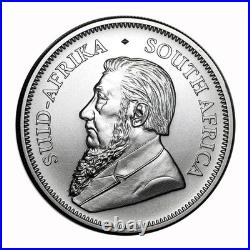 South Africa 2021 Krugerrand 1 Rand Coin 1oz. 999 Silver Brilliant
