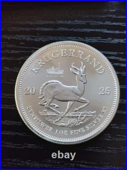South Africa 2025 1 oz Krugerrand SS TILAWA Privy BU Recovered Shipwreck Silver