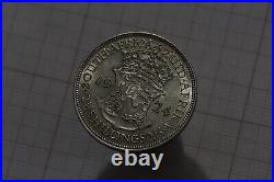 South Africa 2 1/2 Shillings 1924 Silver Scarce Sharp Details B67 #505