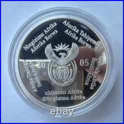 South Africa 2 Rand Silver Coin 2006 FIFA World Cup Germany Commemorative