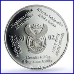 South Africa 2 rand Southern Right Whale Marine Fauna PR69 PCGS silver coin 2002