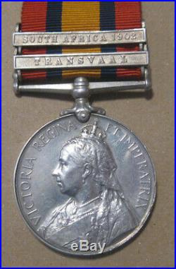 South Africa 2nd Boer War Silver Medal WithRibbon