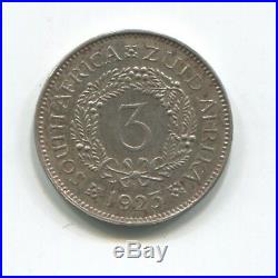 South Africa 3 Pence 1923 Silver Proof